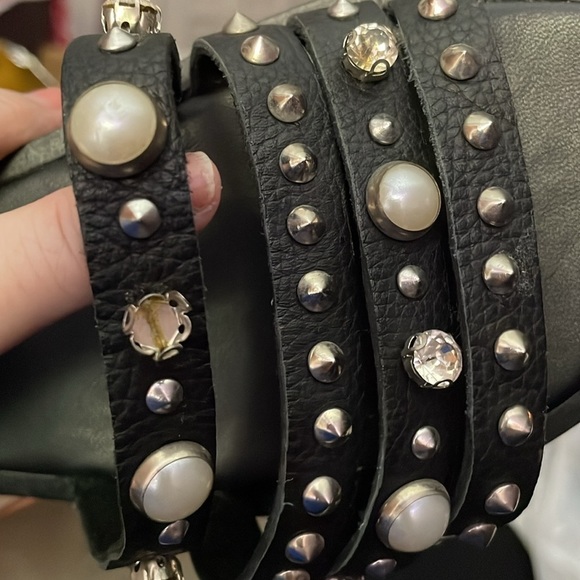 Steve Madden Galaxy, leather strap, sandals size 7 1/2 - Picture 5 of 8